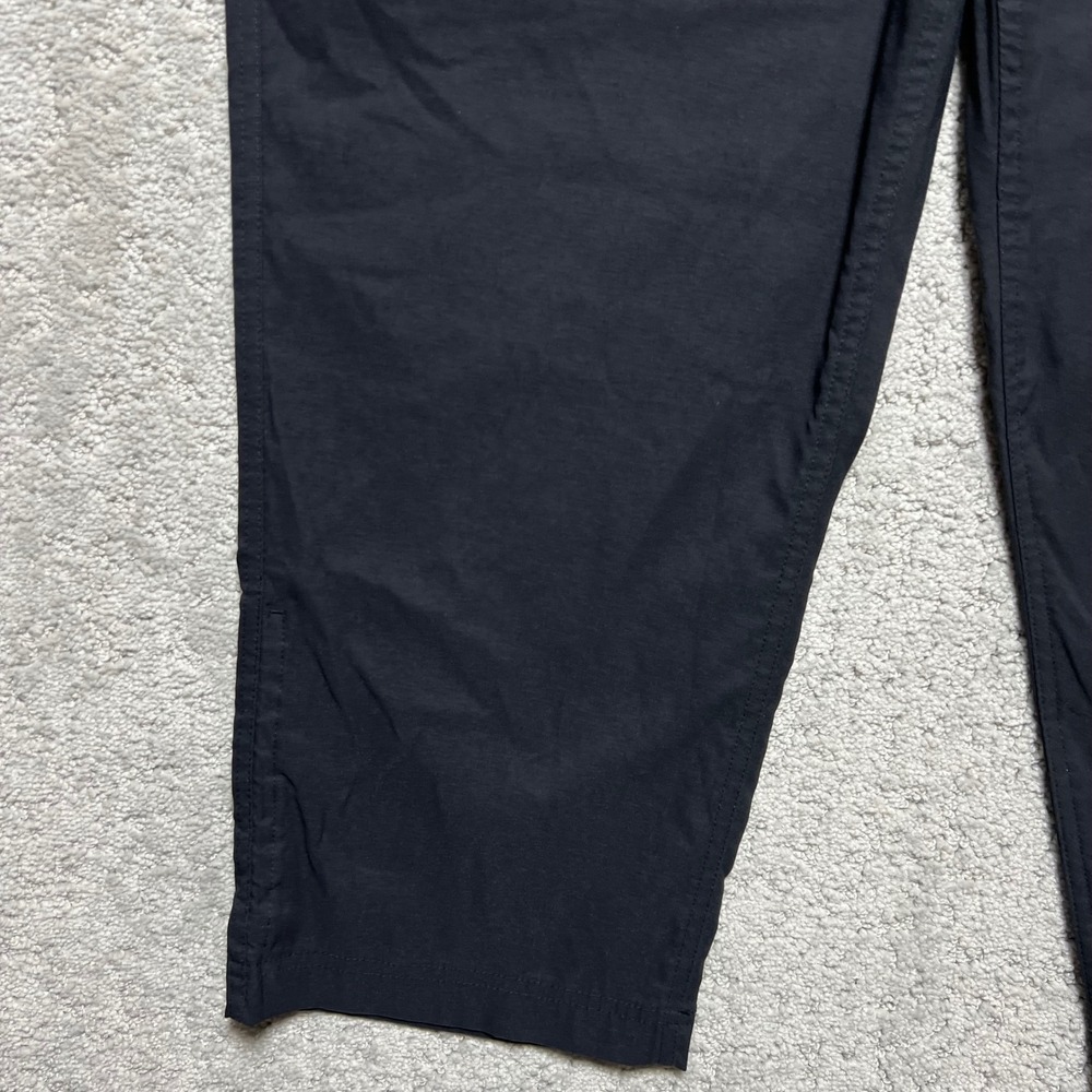 Eddie Bauer Guide Pro Capri Pants Womens 14 Black High Waist Hiking Outdoor - Picture 4 of 16